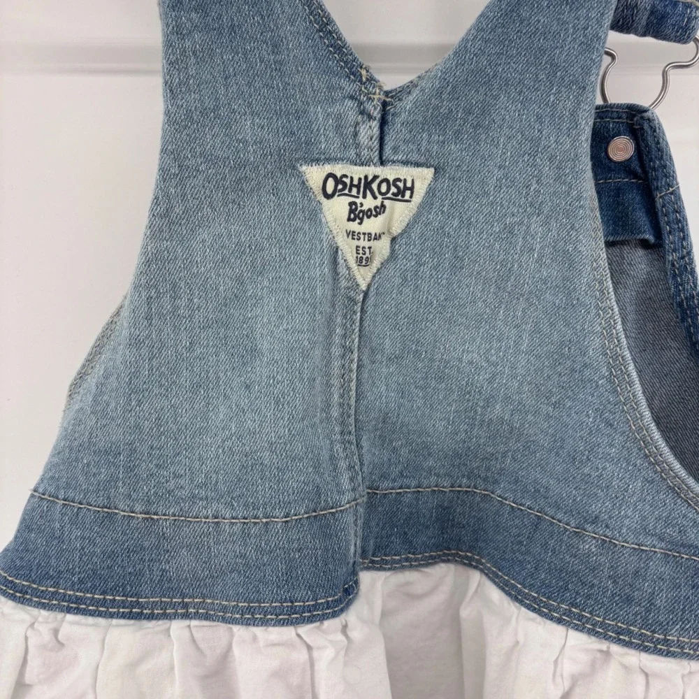 OshKosh Bgosh‎ Denim Overalls Dress - Size 3T